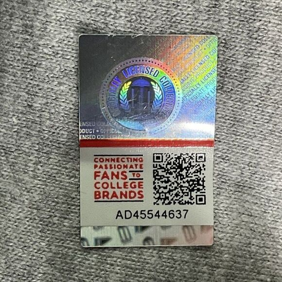 NWT Nebraska Grey Crewneck Sweatshirt by Port & Company, Unisex Large, Huskers - Picture 6 of 6